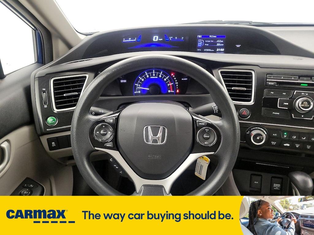 used 2013 Honda Civic car, priced at $15,998