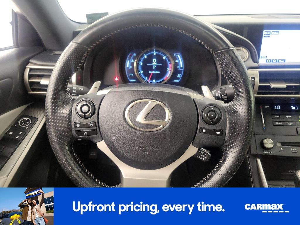used 2016 Lexus IS 350 car, priced at $27,998