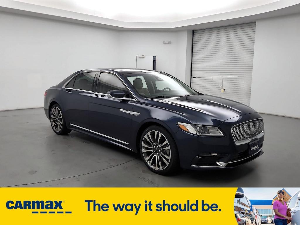 used 2017 Lincoln Continental car, priced at $24,998