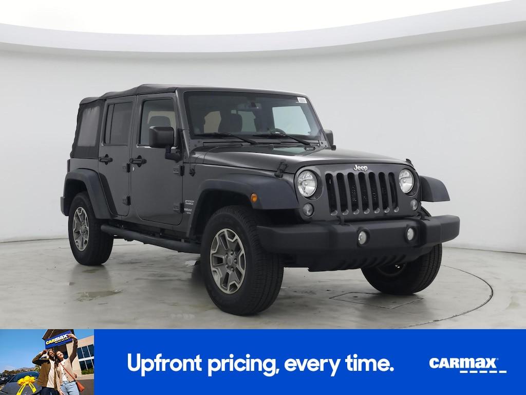 used 2014 Jeep Wrangler car, priced at $17,998
