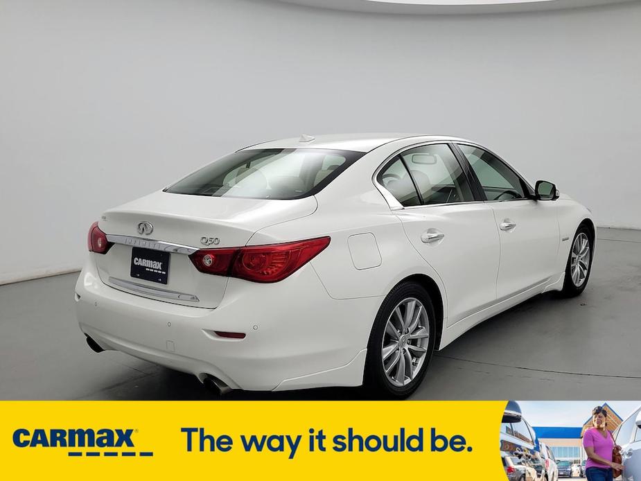 used 2014 INFINITI Q50 Hybrid car, priced at $17,998