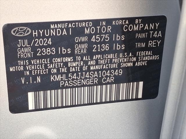 new 2025 Hyundai Sonata Hybrid car, priced at $39,120