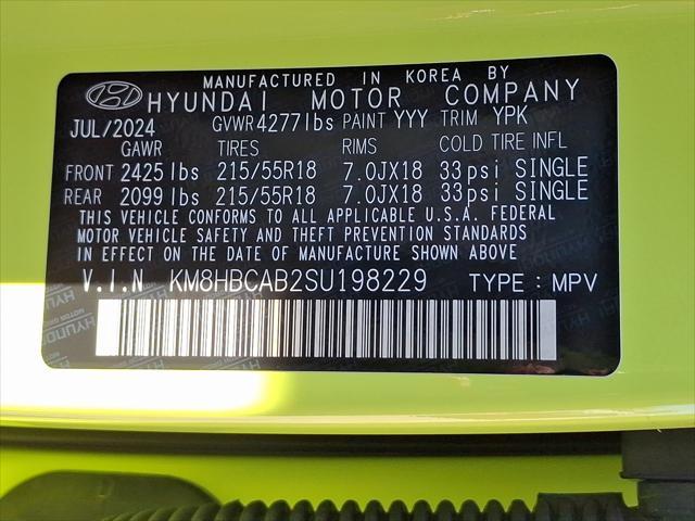 new 2025 Hyundai Kona car, priced at $29,065