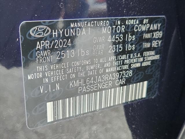 new 2024 Hyundai Sonata car, priced at $28,235