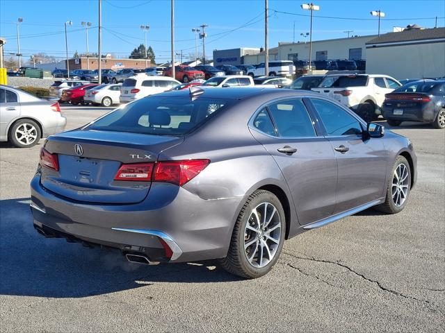 used 2018 Acura TLX car, priced at $19,694