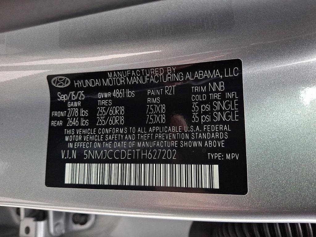 new 2026 Hyundai Tucson car, priced at $37,835