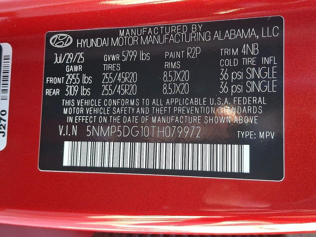 new 2026 Hyundai SANTA FE HEV car, priced at $53,170