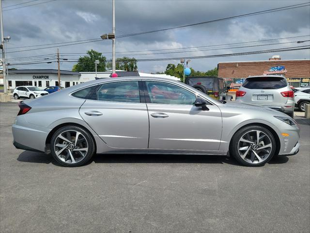 used 2021 Hyundai Sonata car, priced at $21,500