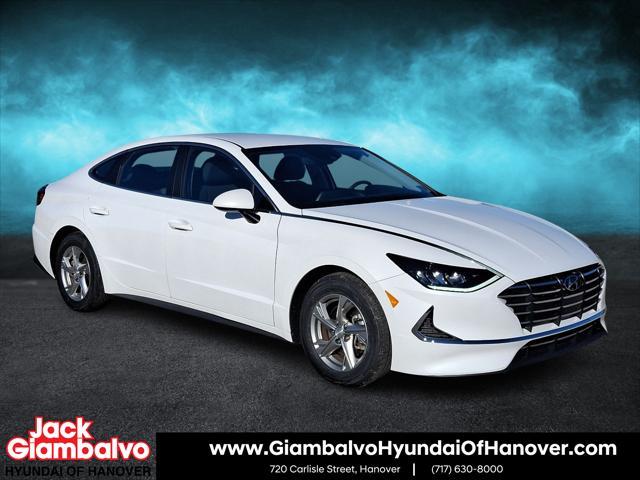 used 2021 Hyundai Sonata car, priced at $17,794