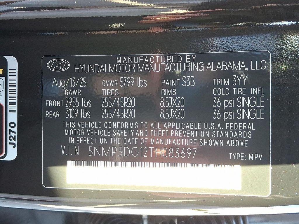 new 2026 Hyundai SANTA FE HEV car, priced at $52,670