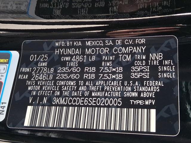 new 2025 Hyundai Tucson car, priced at $36,615