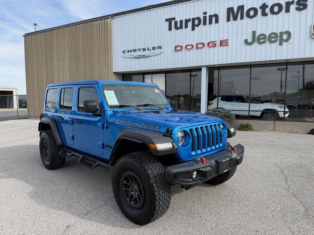 used 2022 Jeep Wrangler Unlimited car, priced at $39,989