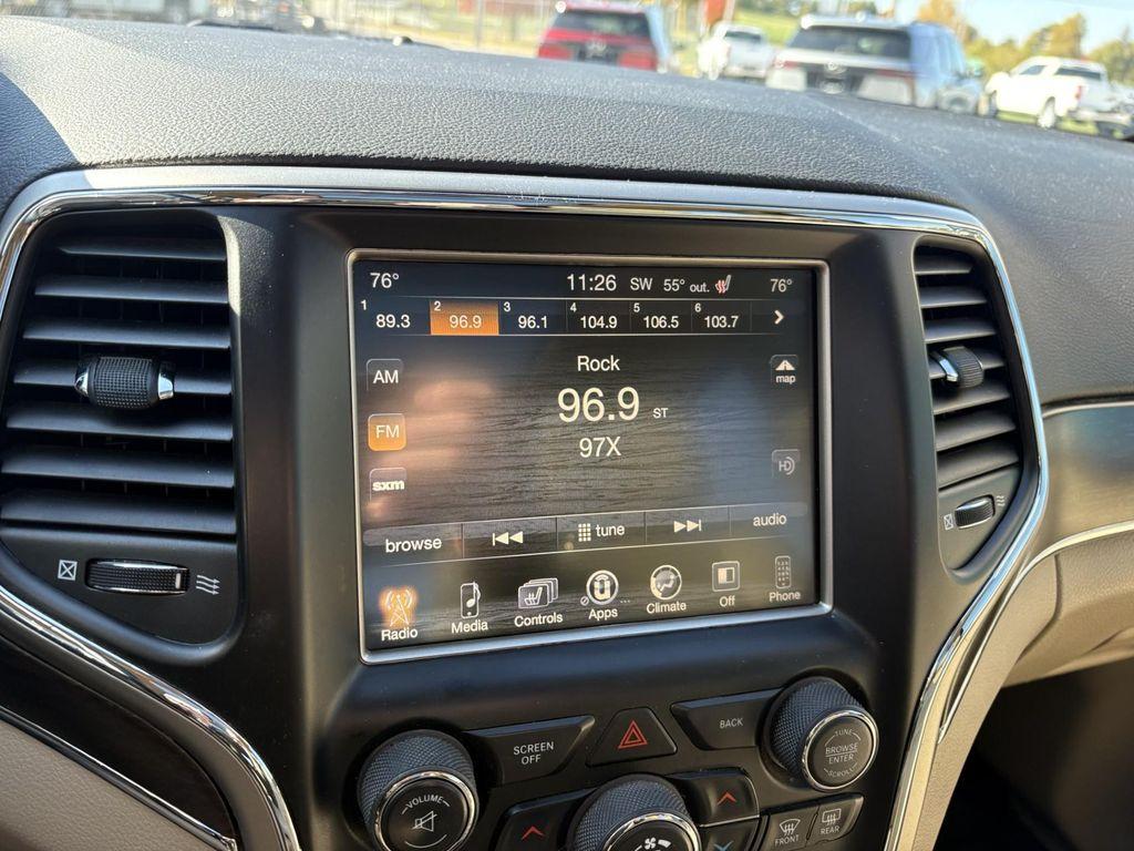 used 2017 Jeep Grand Cherokee car, priced at $15,289