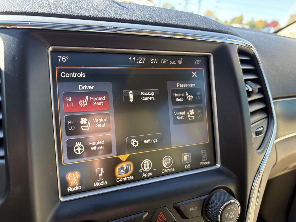 used 2017 Jeep Grand Cherokee car, priced at $15,289