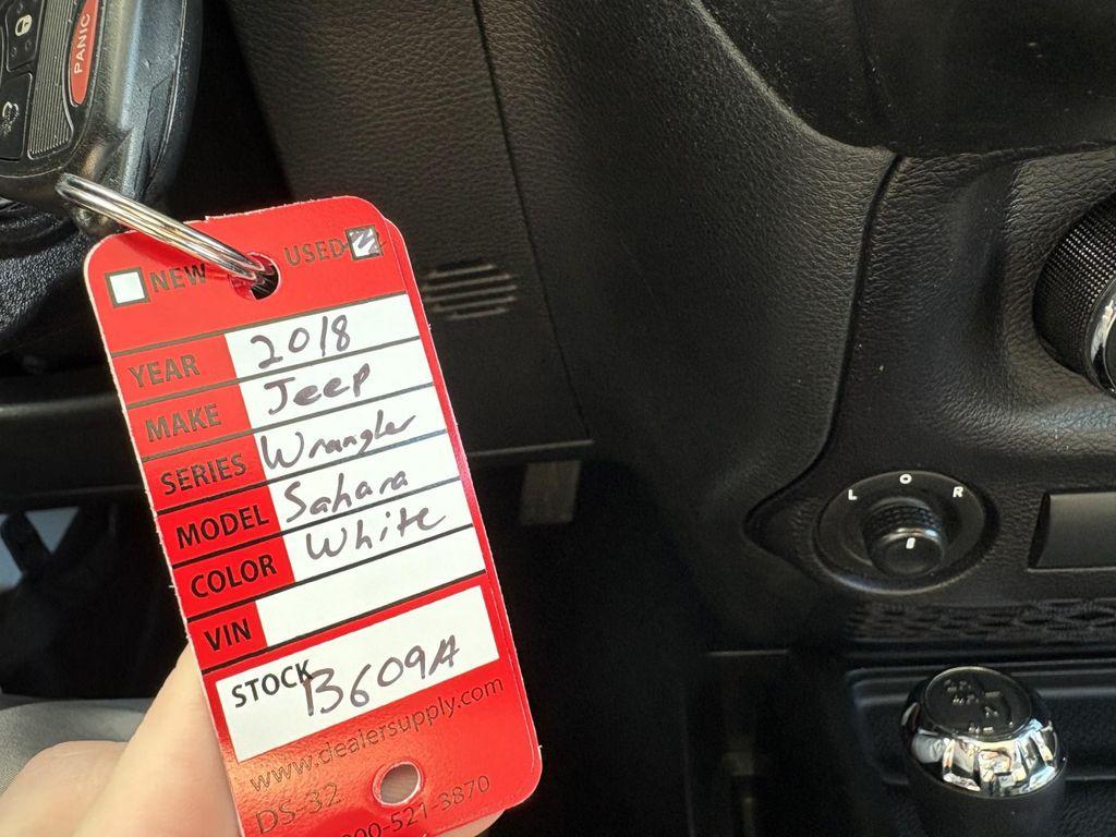 used 2018 Jeep Wrangler JK Unlimited car, priced at $19,989