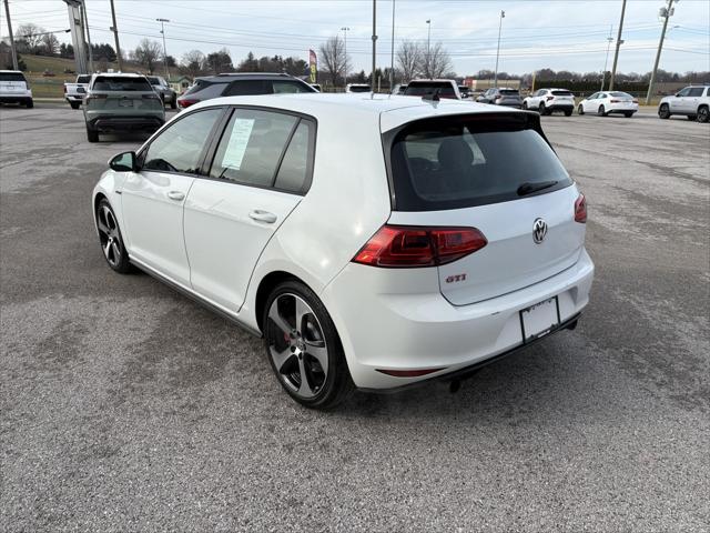 used 2017 Volkswagen Golf GTI car, priced at $15,889