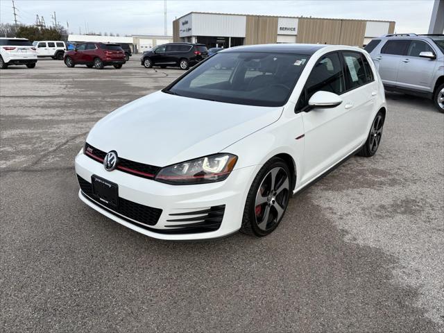 used 2017 Volkswagen Golf GTI car, priced at $15,889