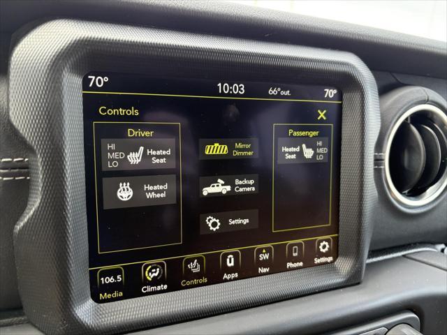 used 2022 Jeep Gladiator car, priced at $33,689