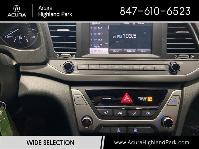 used 2018 Hyundai Elantra car, priced at $14,500