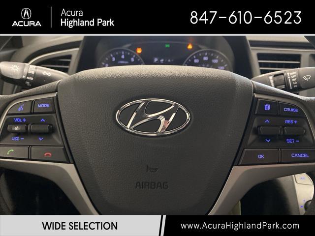 used 2018 Hyundai Elantra car, priced at $14,500