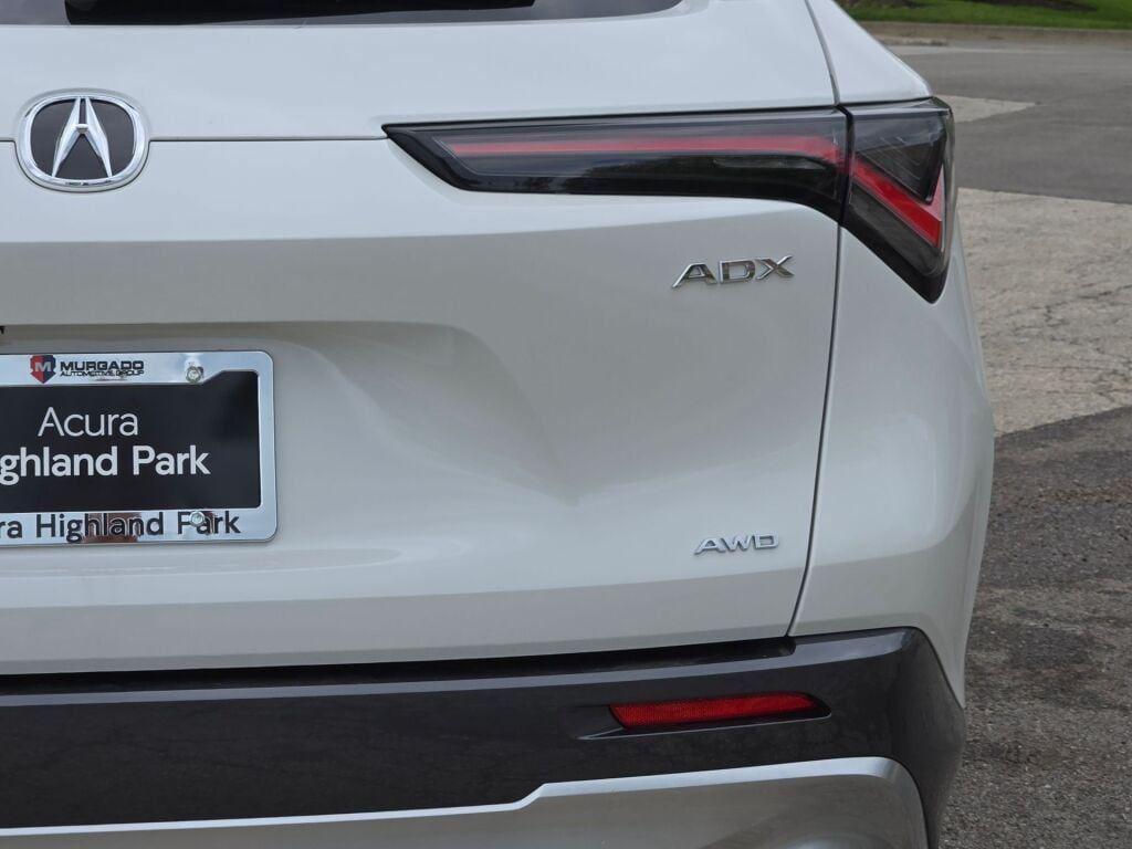 new 2025 Acura ADX car, priced at $38,950