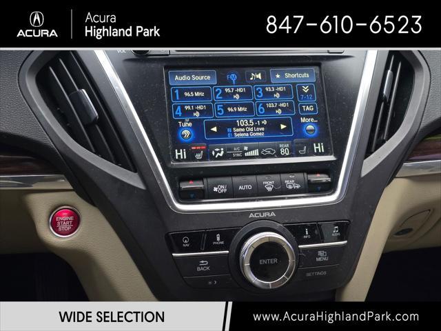 used 2015 Acura MDX car, priced at $12,000