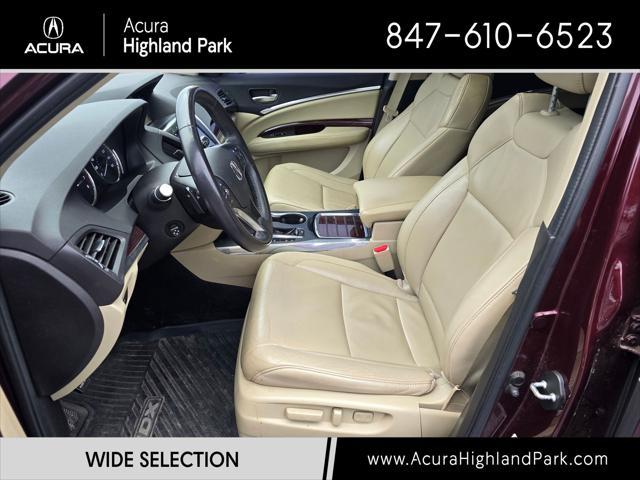 used 2015 Acura MDX car, priced at $12,000