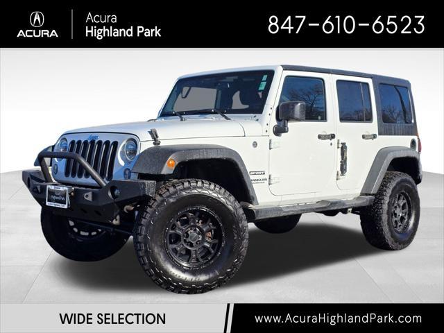 used 2016 Jeep Wrangler Unlimited car, priced at $20,750