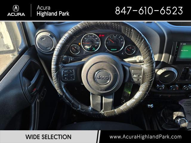 used 2016 Jeep Wrangler Unlimited car, priced at $20,750