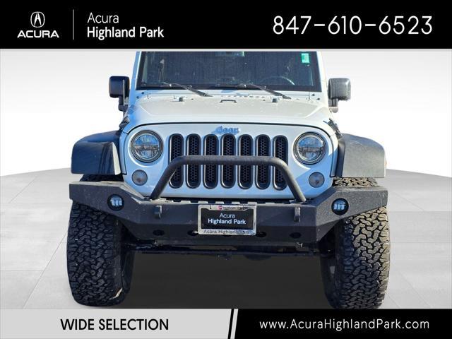 used 2016 Jeep Wrangler Unlimited car, priced at $20,750