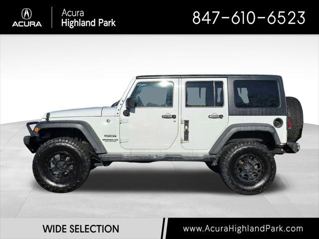 used 2016 Jeep Wrangler Unlimited car, priced at $20,750