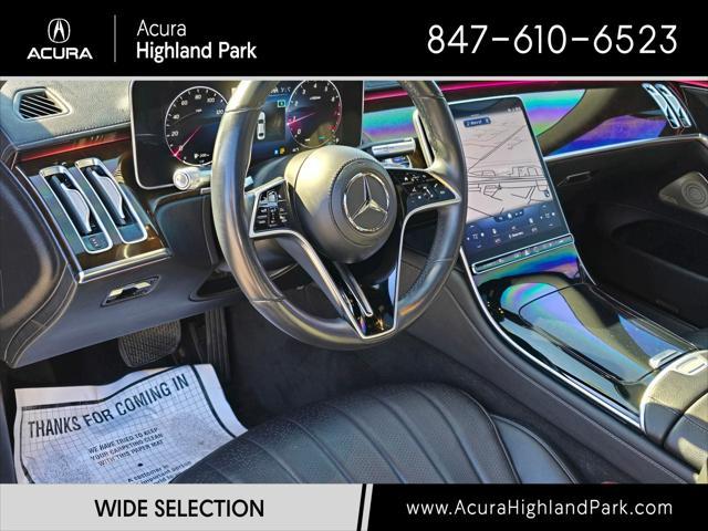 used 2022 Mercedes-Benz S-Class car, priced at $71,900