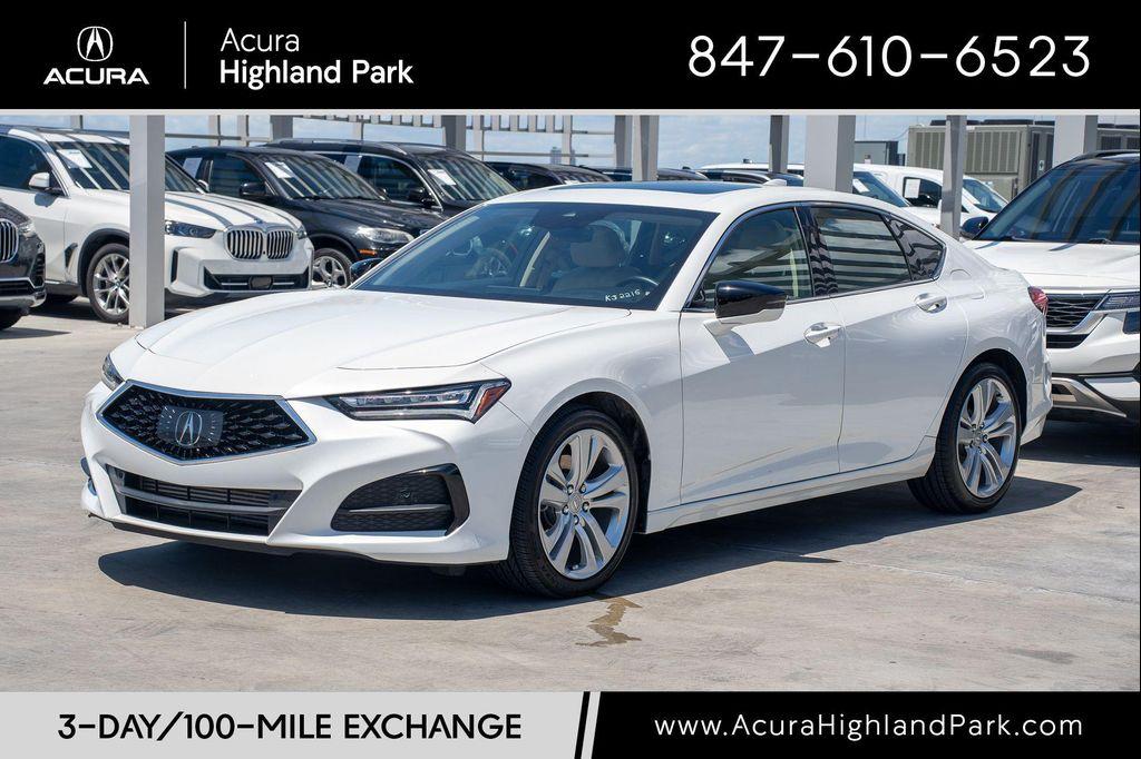 used 2022 Acura TLX car, priced at $31,999