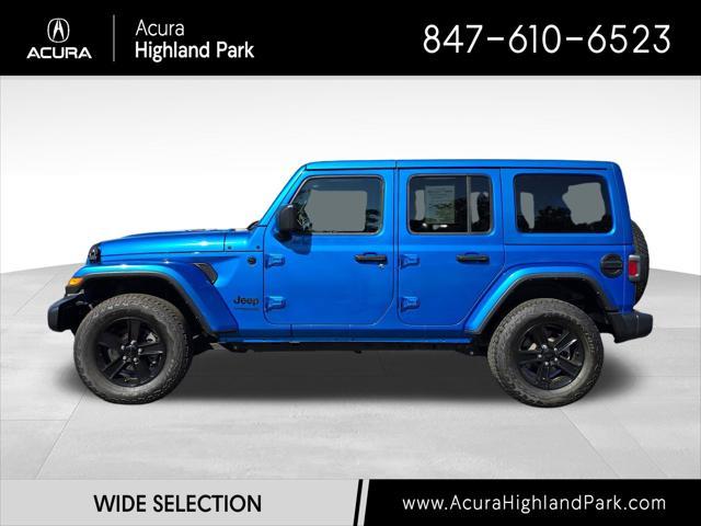 used 2021 Jeep Wrangler Unlimited car, priced at $36,900