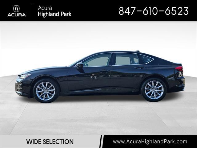 used 2021 Acura TLX car, priced at $27,750