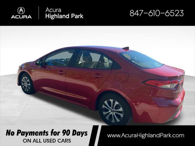 used 2020 Toyota Corolla Hybrid car, priced at $20,201