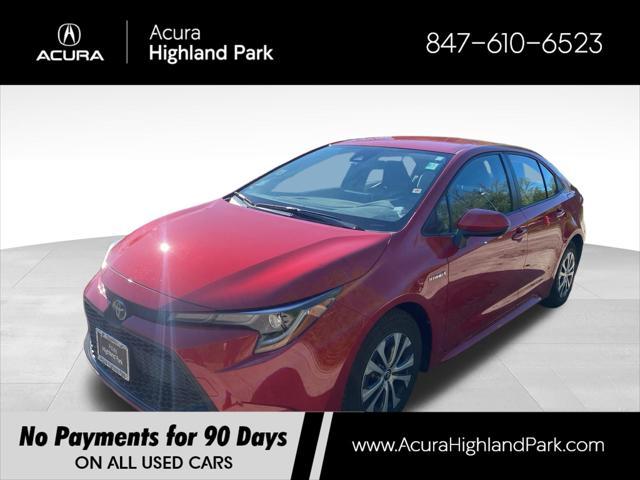 used 2020 Toyota Corolla Hybrid car, priced at $20,201