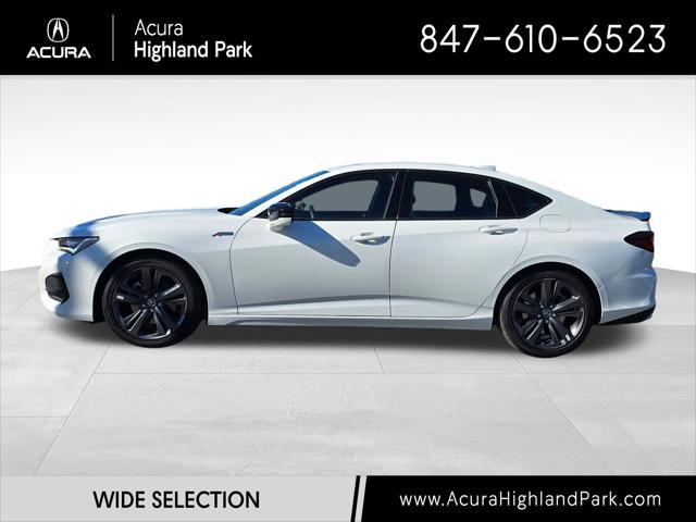 used 2023 Acura TLX car, priced at $37,000