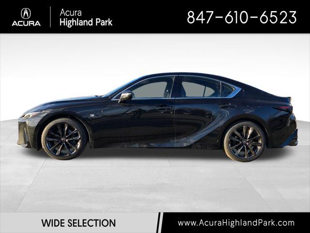 used 2021 Lexus IS 350 car, priced at $35,500