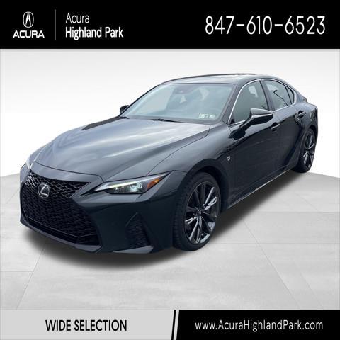 used 2021 Lexus IS 350 car, priced at $36,500