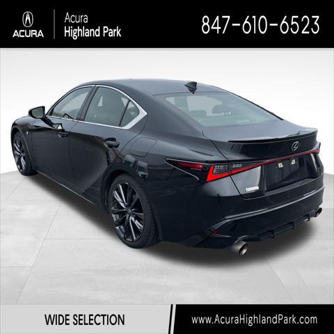 used 2021 Lexus IS 350 car, priced at $36,500