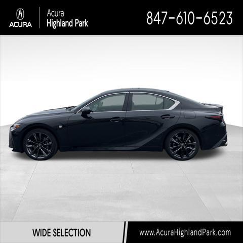 used 2021 Lexus IS 350 car, priced at $36,500