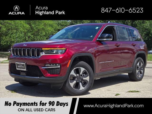 used 2023 Jeep Grand Cherokee 4xe car, priced at $33,475