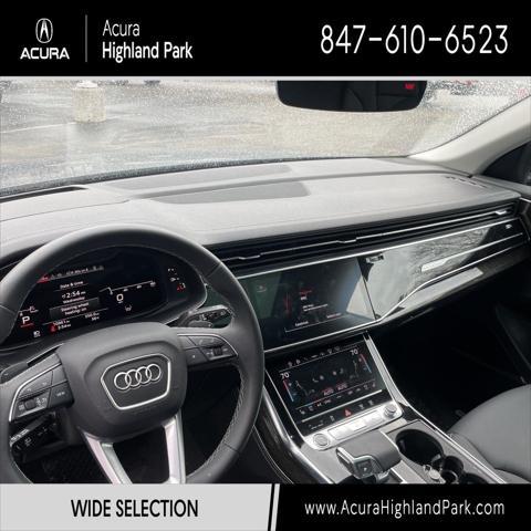 used 2023 Audi Q8 car, priced at $66,500