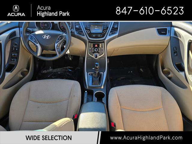 used 2015 Hyundai Elantra car, priced at $12,500