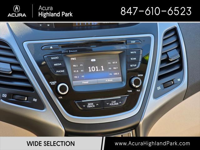 used 2015 Hyundai Elantra car, priced at $12,500