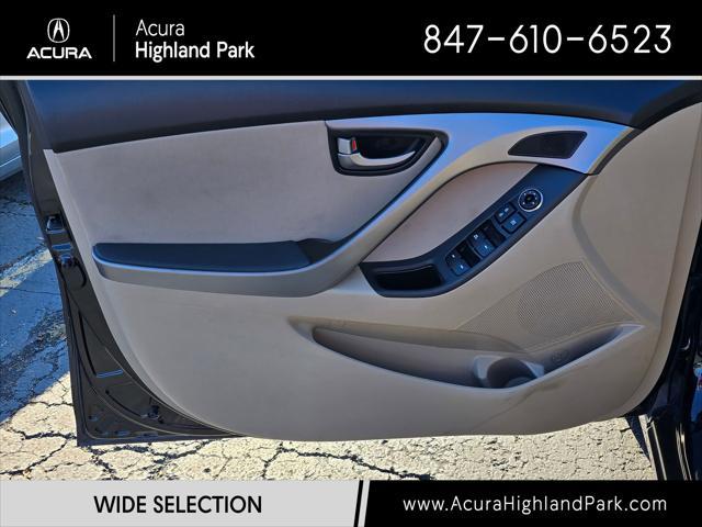 used 2015 Hyundai Elantra car, priced at $12,500