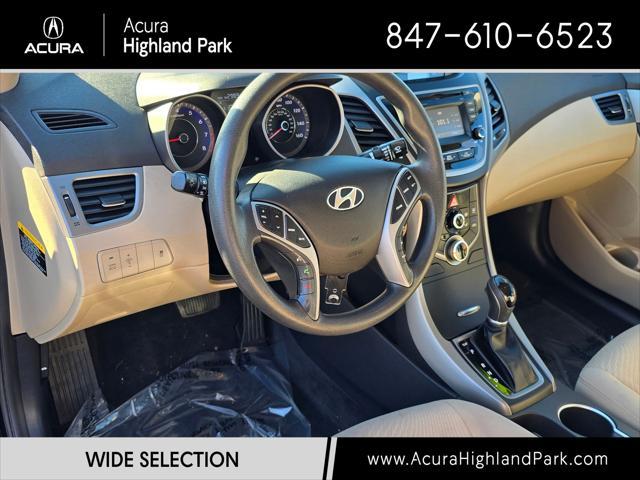 used 2015 Hyundai Elantra car, priced at $12,500