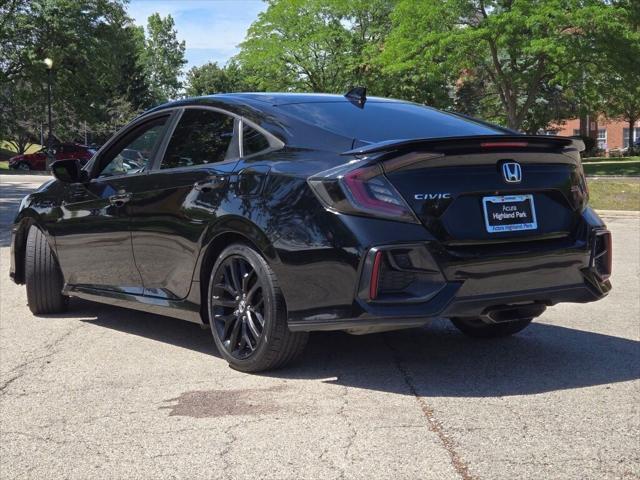 used 2020 Honda Civic Si car, priced at $24,995