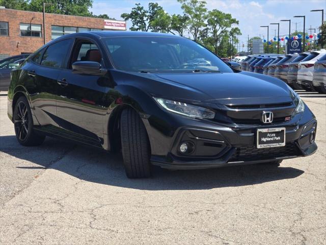 used 2020 Honda Civic Si car, priced at $24,995
